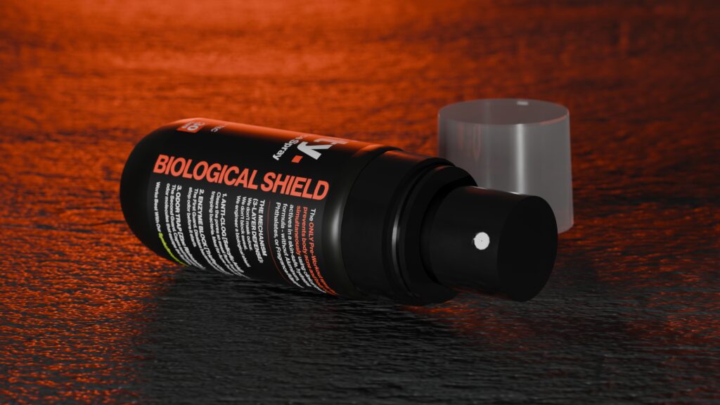 Projekt Clarity's Pre-Workout Defense Spray for Biological Protection